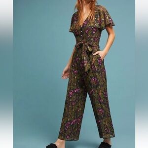 Anthropologie Brenda Jumpsuit by etta:twa Sz XS